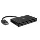 Lindy 38431 DisplayPort Hubs and Concentrators Black