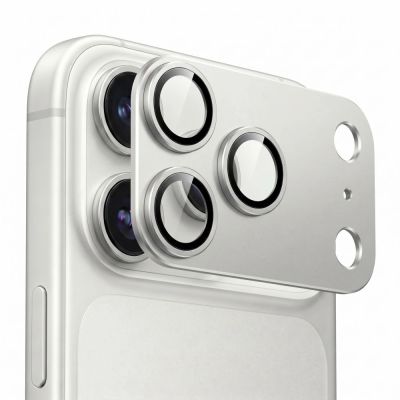 3. Tech-Protect Camfull Fit+ Tempered Glass Camera Screen Protector for iPhone 18 Pro - Silver