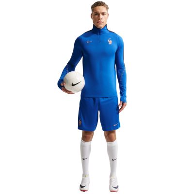 5. Nike France Dri-Fit FFF Strike Men's Shorts Blue IB4609 480