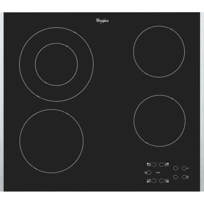 2. Whirlpool AKT 8130 BA ceramic hob (4 cooking zones; black)