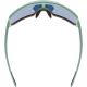 4. Uvex sportstyle 235 Multisports Glasses Unisex Half-Rim Green, Red