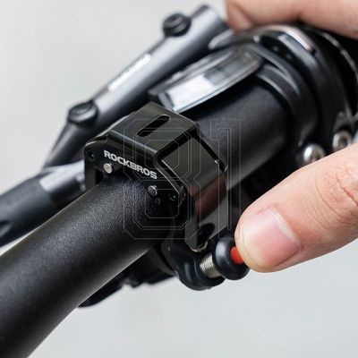7. Rockbros 34210006001 C-Shape Bicycle Bell - Black 