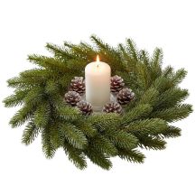 SPRUCE WREATH PE LUX