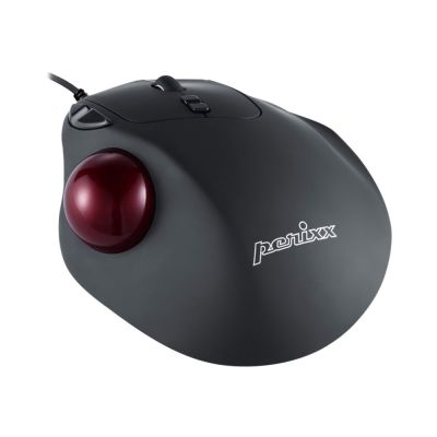 Perixx PERIMICE 517 Wired Laser Trackball Mouse 34mm Black