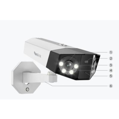 7. Reolink DUO Series P750 POE 16MP IP camera