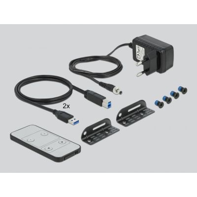 3. KVM Switch DisplayPort 1.4 8K with USB 3.0 and Audio - KVM / audio / USB switch - 2 ports