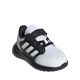 2. Adidas Tensaur Run 3.0 Kids' Shoes Black and White JR6049