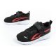 8. Puma Kids' All-Day Sports Sneakers with Hook-and-Loop Fastener, Black and Comfortable