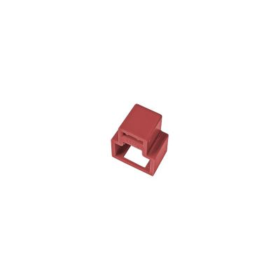 RJ45 plug lock against unauthorized unplugging, red (pack of 24 + key) ALANTEC