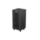 LANBERG FLOORING RACK CABINET 19" 24U 600X600 BLACK PERFORATED DOOR LCD (FLAT PACK) V2