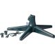 2. PLASTIC CHRISTMAS TREE STAND FOR ARTIFICIAL CHRISTMAS TREE, ROTATING WITH POWER SUPPLY FOR LIGHTS