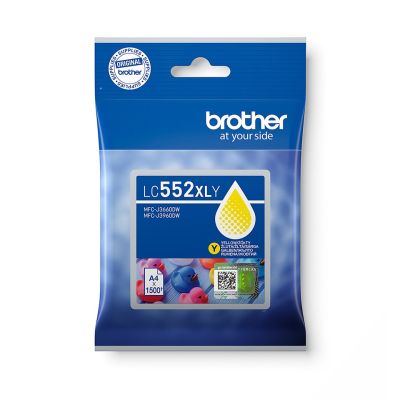BROTHER Yellow Ink LC552XLY=LC-552XLY