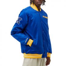 Mitchell &amp; Ness NFL Heavyweight Satin Jacket Los Angeles Rams M OJBF3413-LARYYPPPROYA