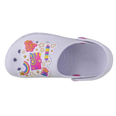 7. Skechers Heart Charmer Photobomb Jr 308003L-WMLT Slides 308003L-WMLT