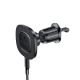 Acefast D46 Magnetic Air Vent Mount with Wireless Charger - Black