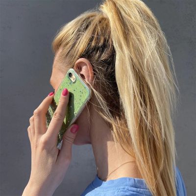 4. Wozinsky Star Glitter Shining Cover for iPhone 12 Pro Max green