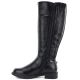 3. Women's leather boots, black, Potocki JE19500