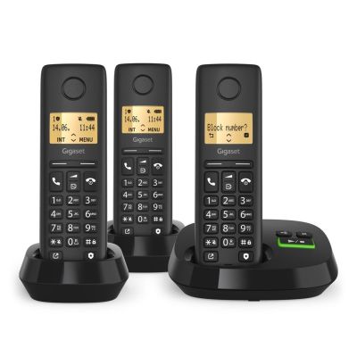 3. Gigaset PURE 100 AM Trio cordless phone with AB Int.Ware