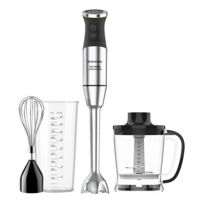 Taurus 1500W hand blender with accessories (chopper, whisk, steel tip, measuring cup)
