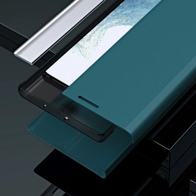 6. Sleep Case Pro case for Samsung Galaxy A24 4G with flip stand black