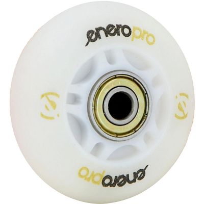 6. ENERO PRO PU ROLLER SKATE WHEELS 64 MM 4 PCS WITH ABEC 7 LED BEARINGS