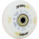 6. ENERO PRO PU ROLLER SKATE WHEELS 64 MM 4 PCS WITH ABEC 7 LED BEARINGS