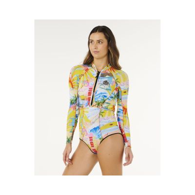 2. Women's wetsuit RIP CURL G-Bomb 1.5Mm Ls Fz Full Spring multicolor