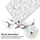5. Tech-Protect SC Pen Case for iPad 10.9" 2022 (10th gen.) / 11" 2025 (11th gen.) - Daisies with Leaves