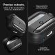 15. Spigen Rugged Armor Case for Apple AirPods Pro 1 / 2 - Matte Black
