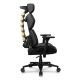 3. COUGAR Terminator Elite Gold Gaming Chair Upholstered Seat Black, Gold