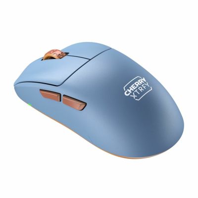 4. CHERRY XTRFY M68 Wireless Mouse, Blue Wireless Mouse