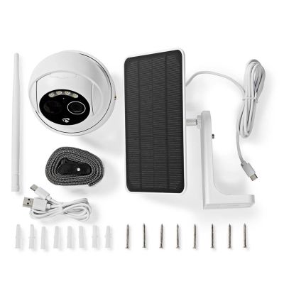 12. Nedis SmartLife Full HD 1080p Outdoor Wi-Fi Camera with Motion Sensor and Night Vision, IP65, 5V DC