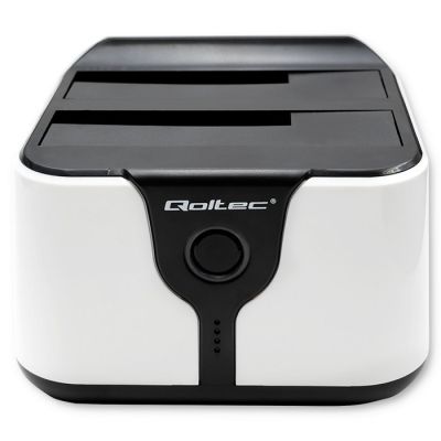 12. QOLTEC DOCKING STATION FOR 2.5" 3.5" HDD/SSD DRIVES | SATA III | USB 3.0 | SUPER SPEED 5GB/S | WITH OFFLINE CLONING FUNCTION