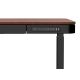 9. Activejet ET119W-C Electric Height Adjustable Desk, Black/Walnut. Tabletop dimensions: 140 x 70 cm.
