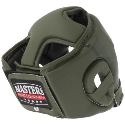 3. Boxing helmet MASTERS KTOP-PU-MATT "M" green