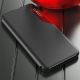 12. Eco Leather View Case an elegant case with a flap and stand function for Samsung Galaxy A73 red