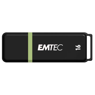 10. Emtec K100 USB Flash Drive 16GB USB Type-A 2.0 Black, Multicolor