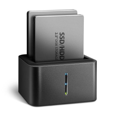 2. Axagon ADSA-D25 Hard Drive Docking Station USB 3.2 Gen 1 (3.1 Gen 1) Type micro-B Black