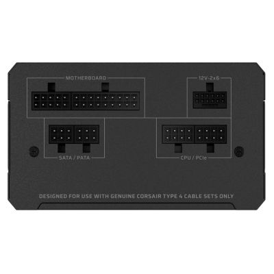 4. Corsair RMe Series RM650e Power Supply 518773 650W 24-pin ATX Black