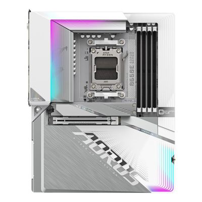 6. GIGABYTE B650E AORUS STEALTH ICE Motherboard AMD B650 Socket AM5 ATX