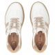 5. Women's leather suede platform shoes, white Filippo DP6776