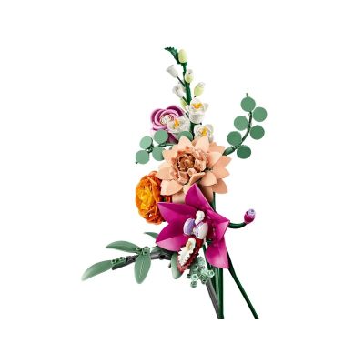 5. LEGO ICONS 10342 Botanicals - Beautiful Bouquet of Pink Flowers
