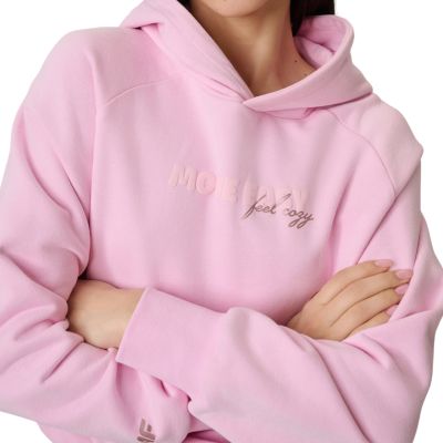 5. Women's sweatshirt 4F F2175 light pink 4FWSS26TSWSF2175 56S