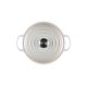 4. Le Creuset 21177247164430 cauldron 4.2 l White