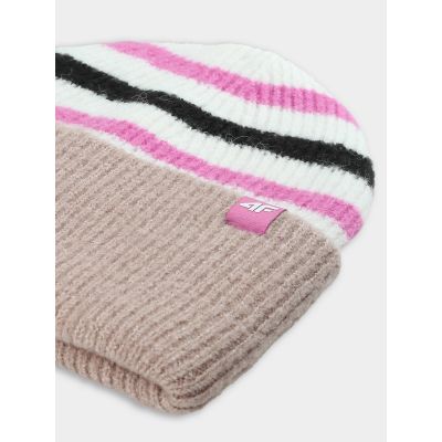 2. Girls' 4F Beanie Hat 4F 4FJWAW25ACAPF646-90S