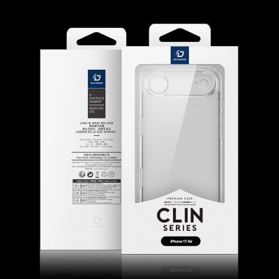 2. Dux Ducis Clin Case for iPhone 17 Air - Transparent