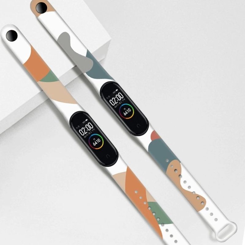 5. Strap Moro band for Xiaomi Mi Band 3 / 4 silicone strap watch bracelet pattern 12