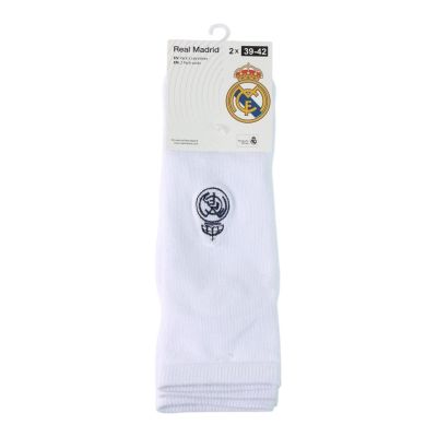 15. Real Madrid socks 2-pack white 2900003458