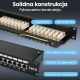 18. Patch panel Extralink EX.9830 (1U; cat. 5e; 24xRJ-45)