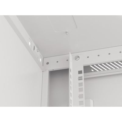 7. Lanberg WF01-6622-10S Rack 22U Wall-Mounted Cabinet Gray